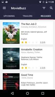 MovieBuzz - Upcoming Movies android App screenshot 2